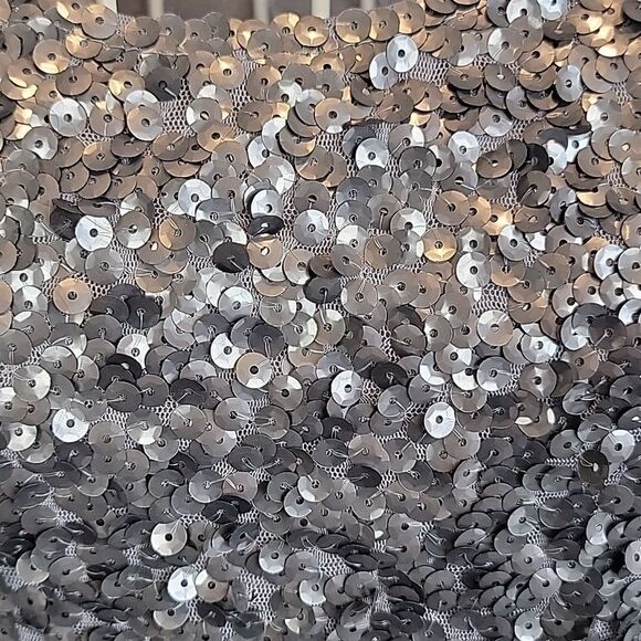 Amber Blue sleeveless sequined mini party dress Women's Size S - Picture 5 of 12